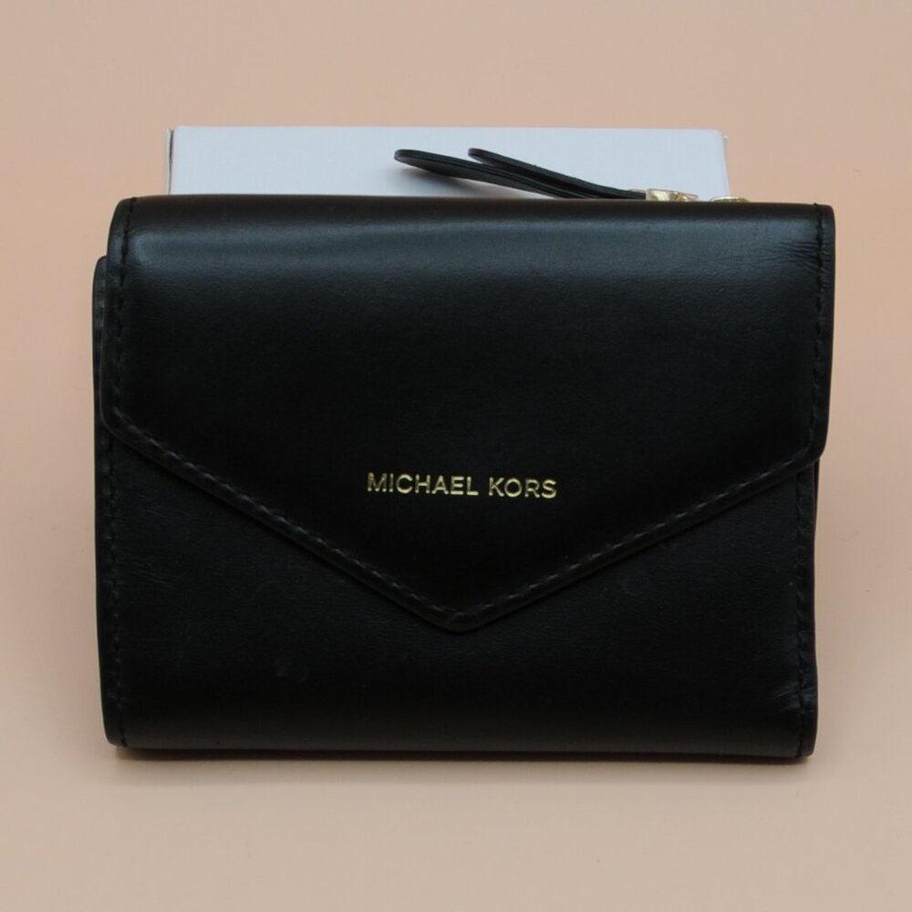 Michael Kors Wallet, Black/Gold